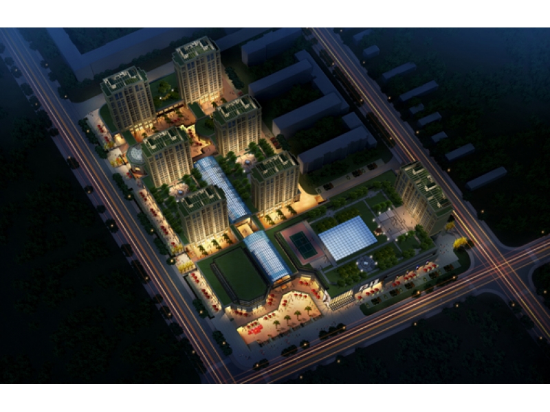 Xinjiang. Xinyuan Hong Jia. Zi Jin Square